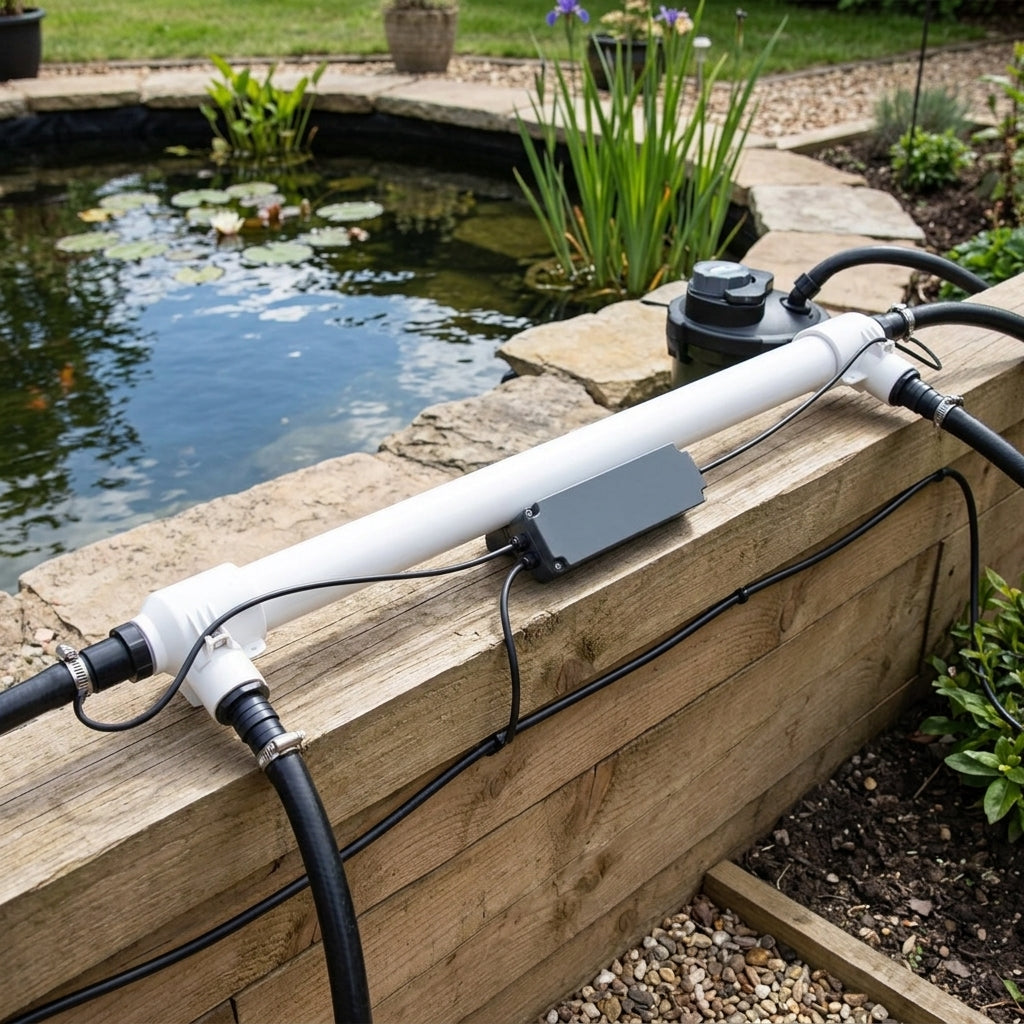 128cm 75W UVC Unit with 40mm Inlet/Outlet, IPX5 Rated