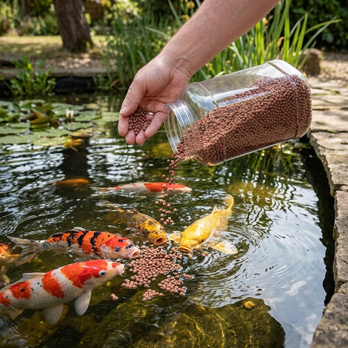 1.25kg Growth Pellets for Pond Fish – Floating High Protein Formula