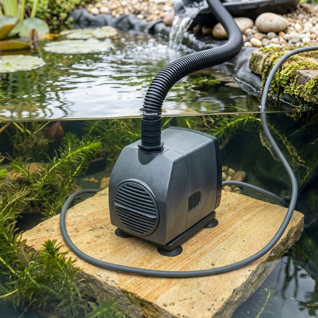 12.6 x 9.5 x 12.4cm Feature Pump with 5m Cable and 99W Power