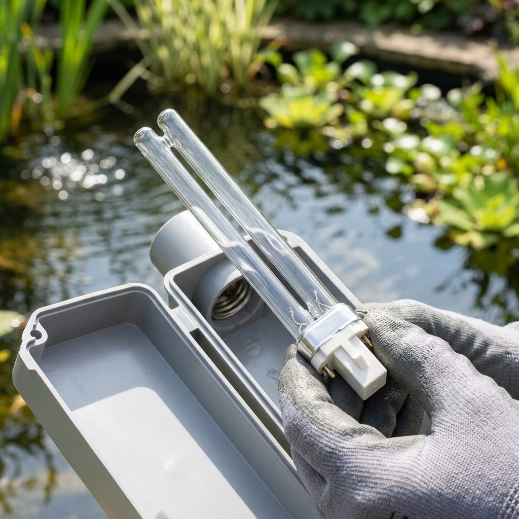 9W single-ended UVC bulb for pond filters