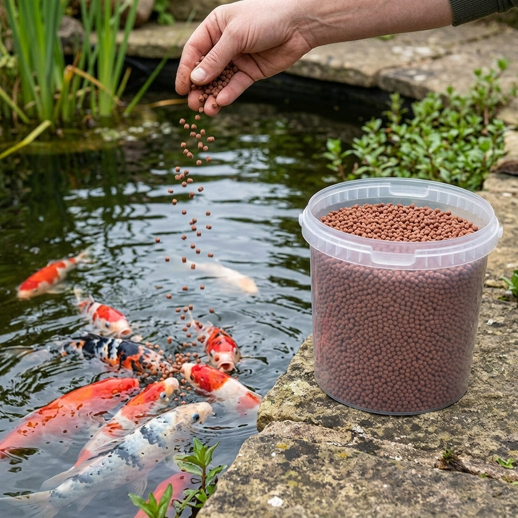 2.5kg Growth Fish Food Pellets – Floating, 0.6cm Size