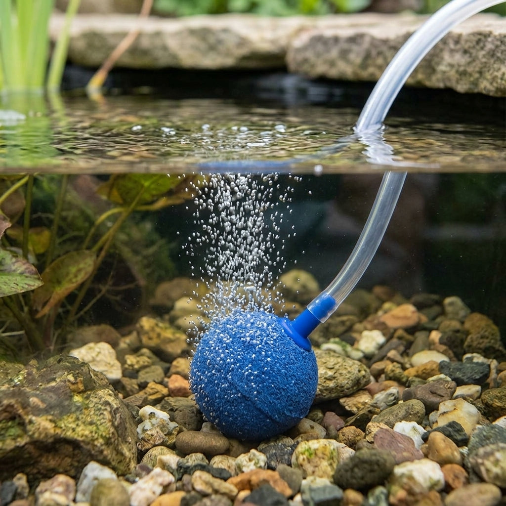 20mm Air Stone Blue for Pond Aeration Systems