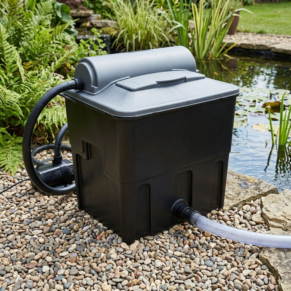 6000 Litre Pond Filter with 12W UVC for Gravity Systems