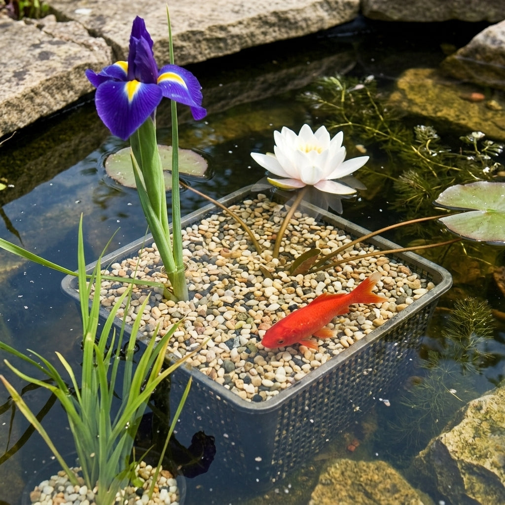 4-6mm Pond Gravel 2 Litre Bag for Plant Baskets
