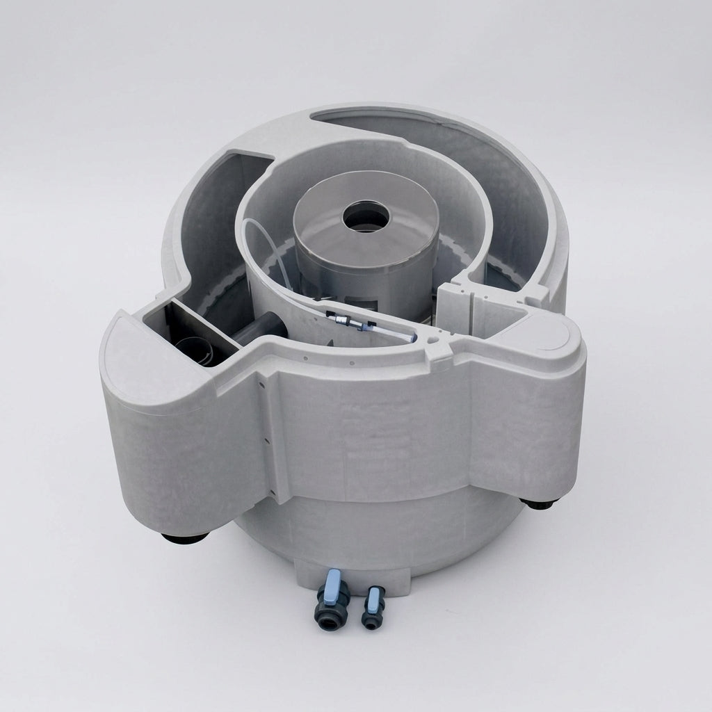 Pond Filter 126 x 132 x 143cm High Capacity with Bio Media Options (view 2)