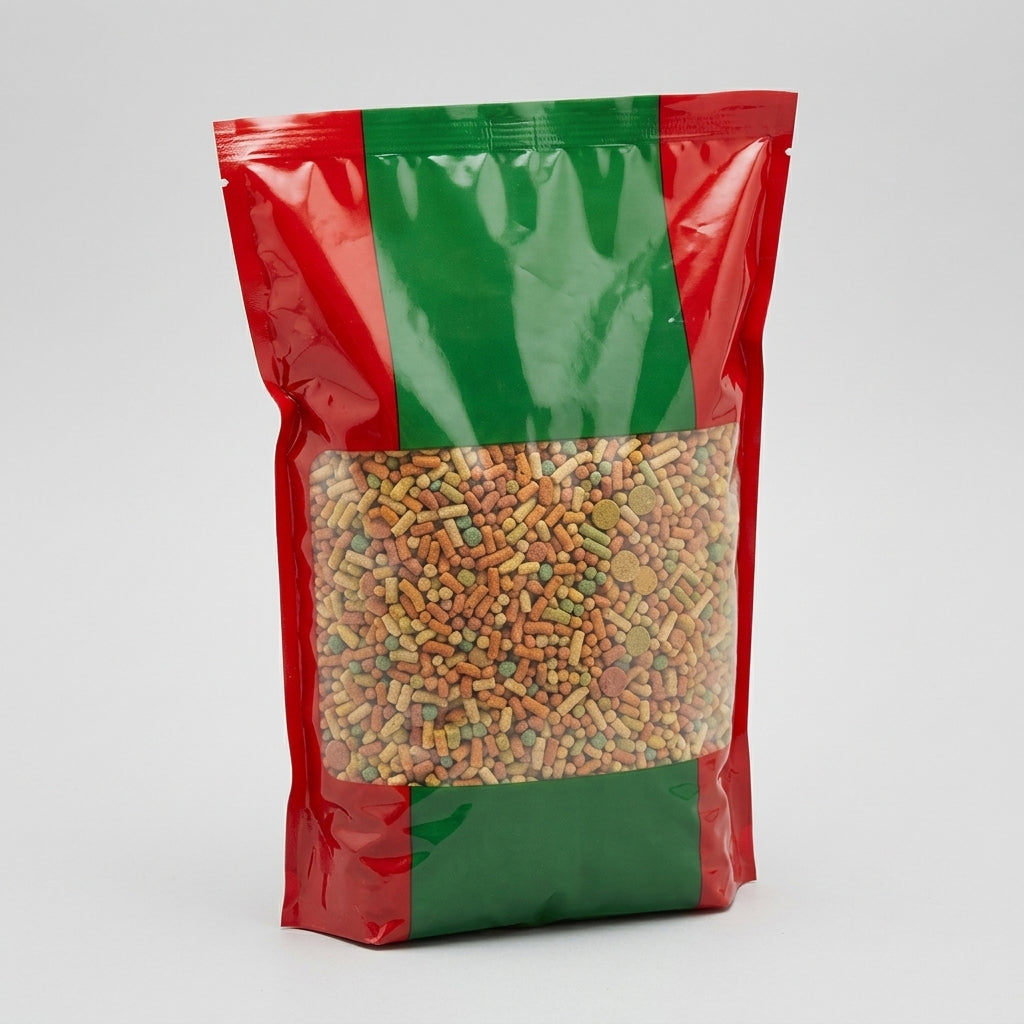 1kg Mixed Pellet and Stick Pond Fish Food Blend (view 2)