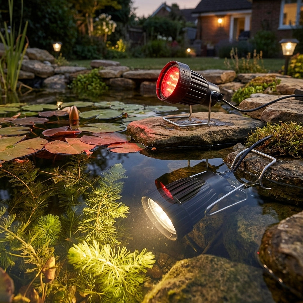 LED Duo Pond Light Heads – Replacement, No Transformer