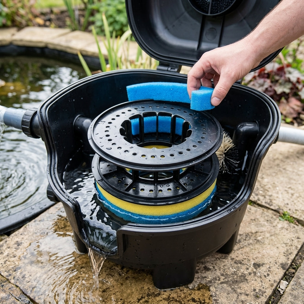 Foam Bracket Base and Cover for 8000-20000 Pond Filters