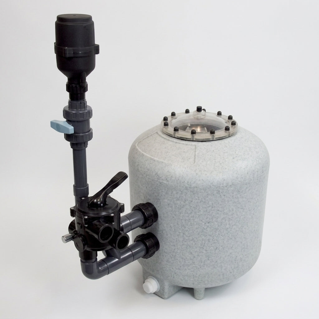 Advanced Pressure Pond Filter with K+ Bio Media (view 2)
