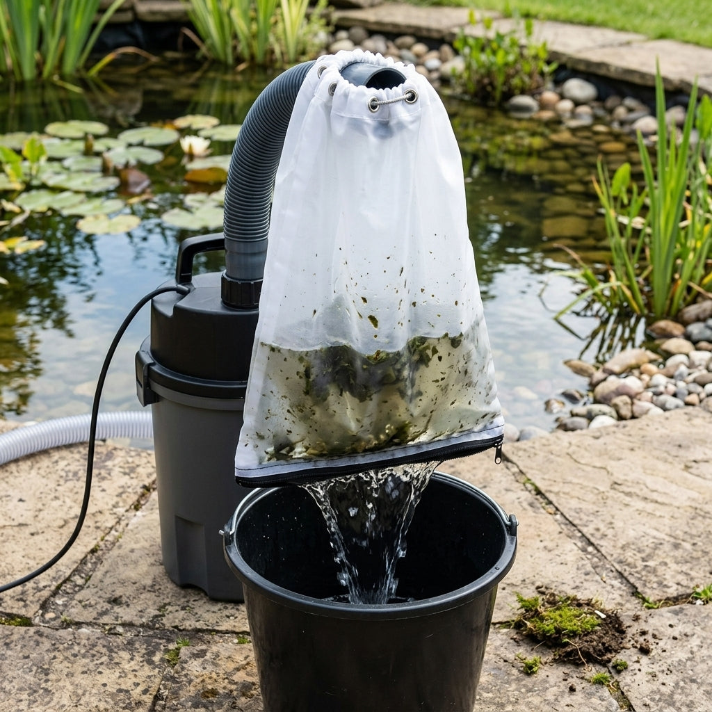 Replacement White Zip Bag for Pond Vacuum Cleaner