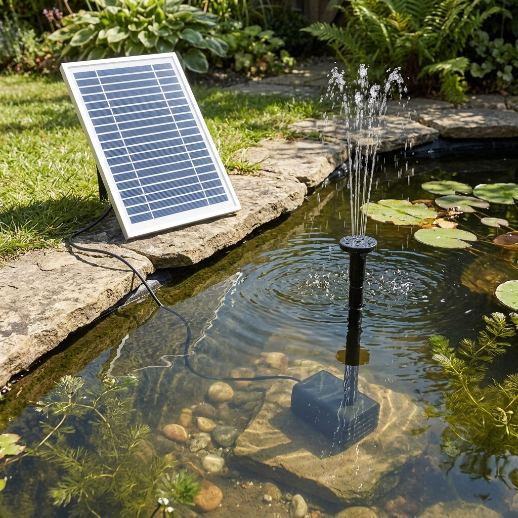 Solar Fountain Pump 3W with 300 LPH Flow Rate