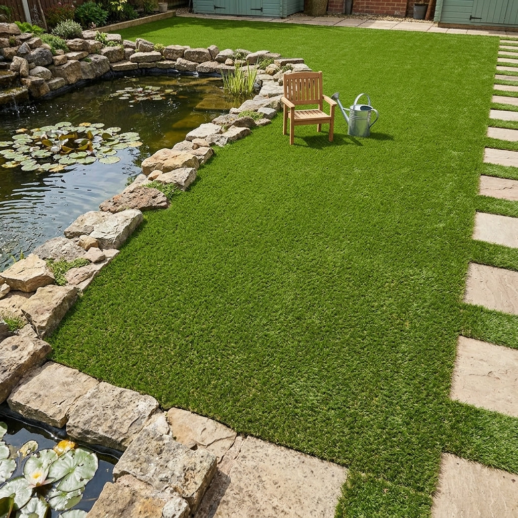 4m x 2m artificial grass, 30mm pile depth