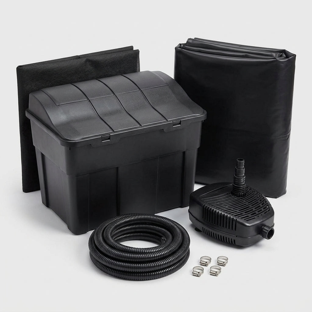 6m x 5m Pond Kit with Filter and Pump for 6,000 Litre Ponds (view 2)
