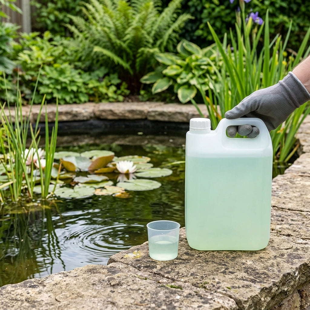 2,500ml Anti-Green Water Treatment for Ponds, Treats up to 56,800L