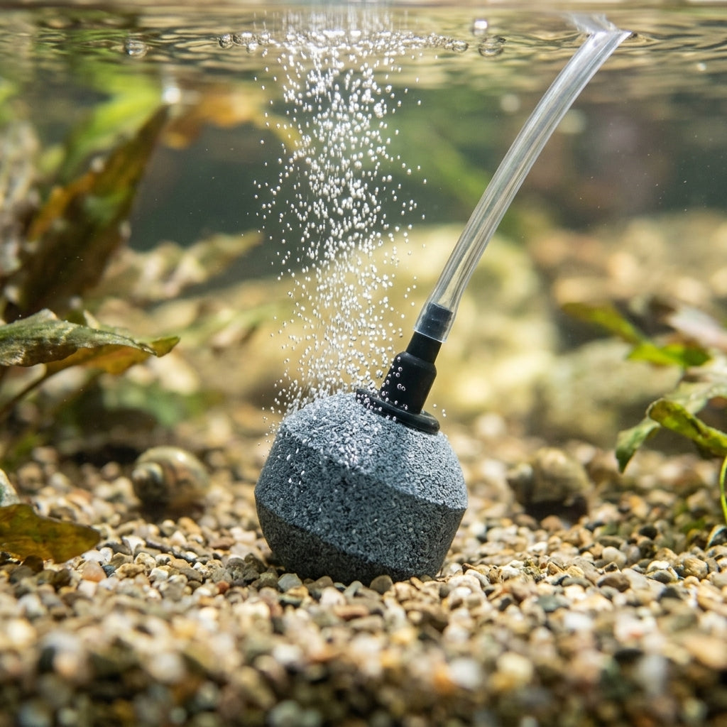 30mm Replacement Air Stone for Compact Pond Air Pumps, Fits 4mm Line