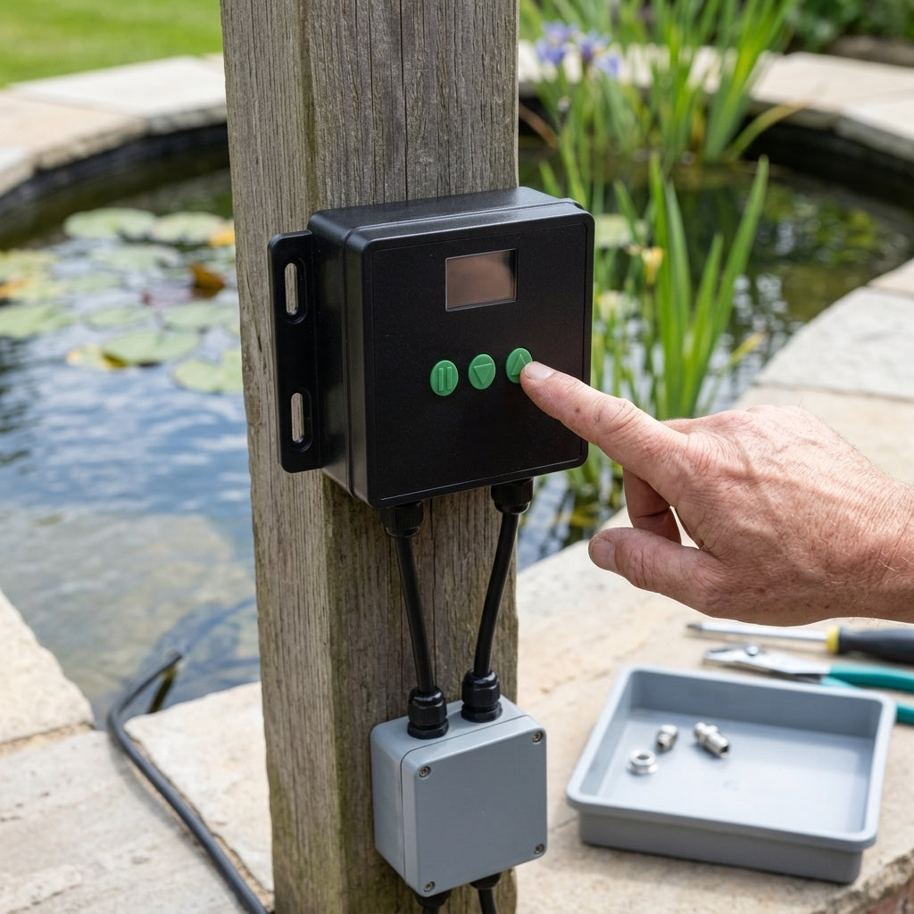 Replacement LCD Controller for 30000 Variable Flow Pond Pump (Pre-March 2025)
