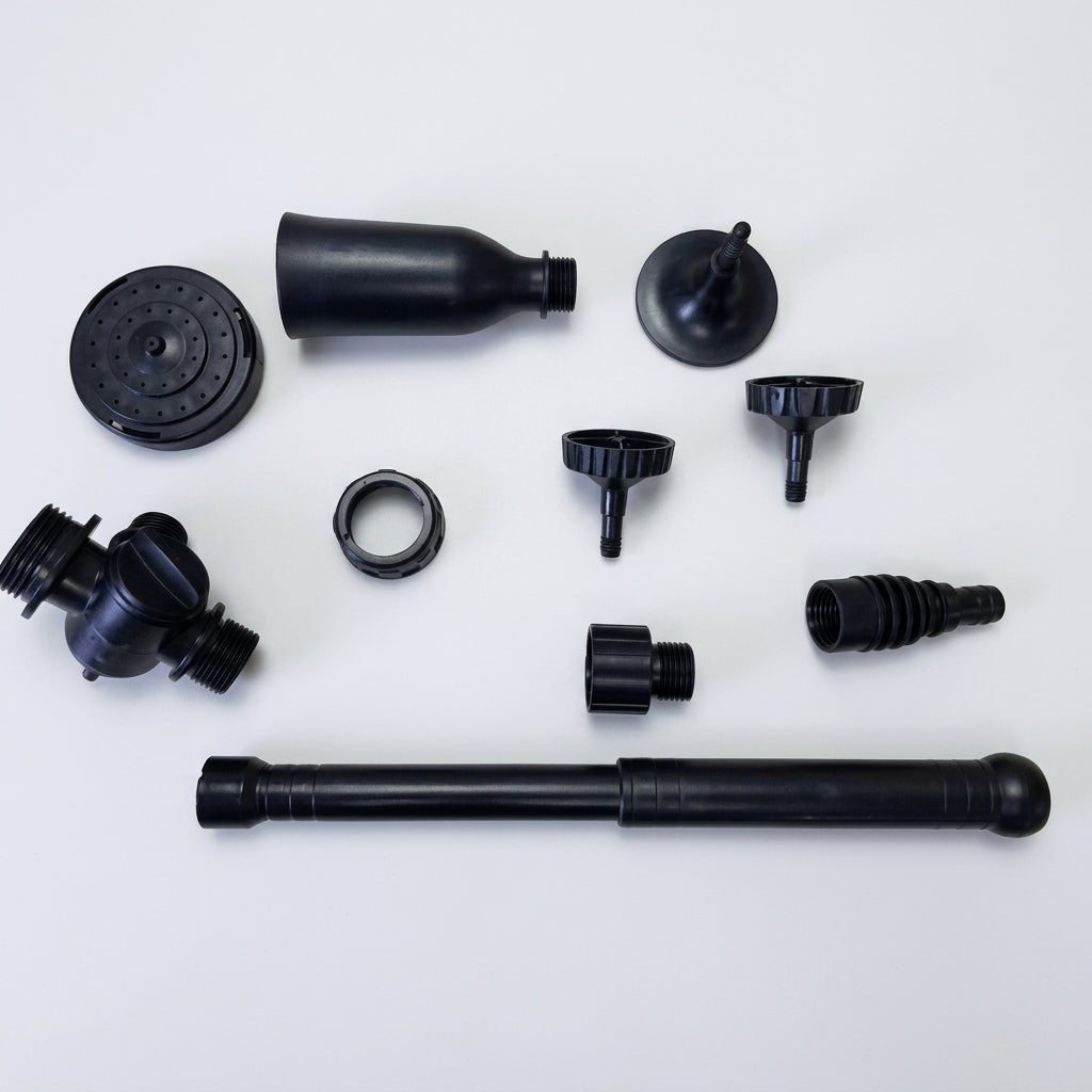 Small Fountain Attachments Set for Pond Pumps – 12mm & 20mm Hosetails (view 2)