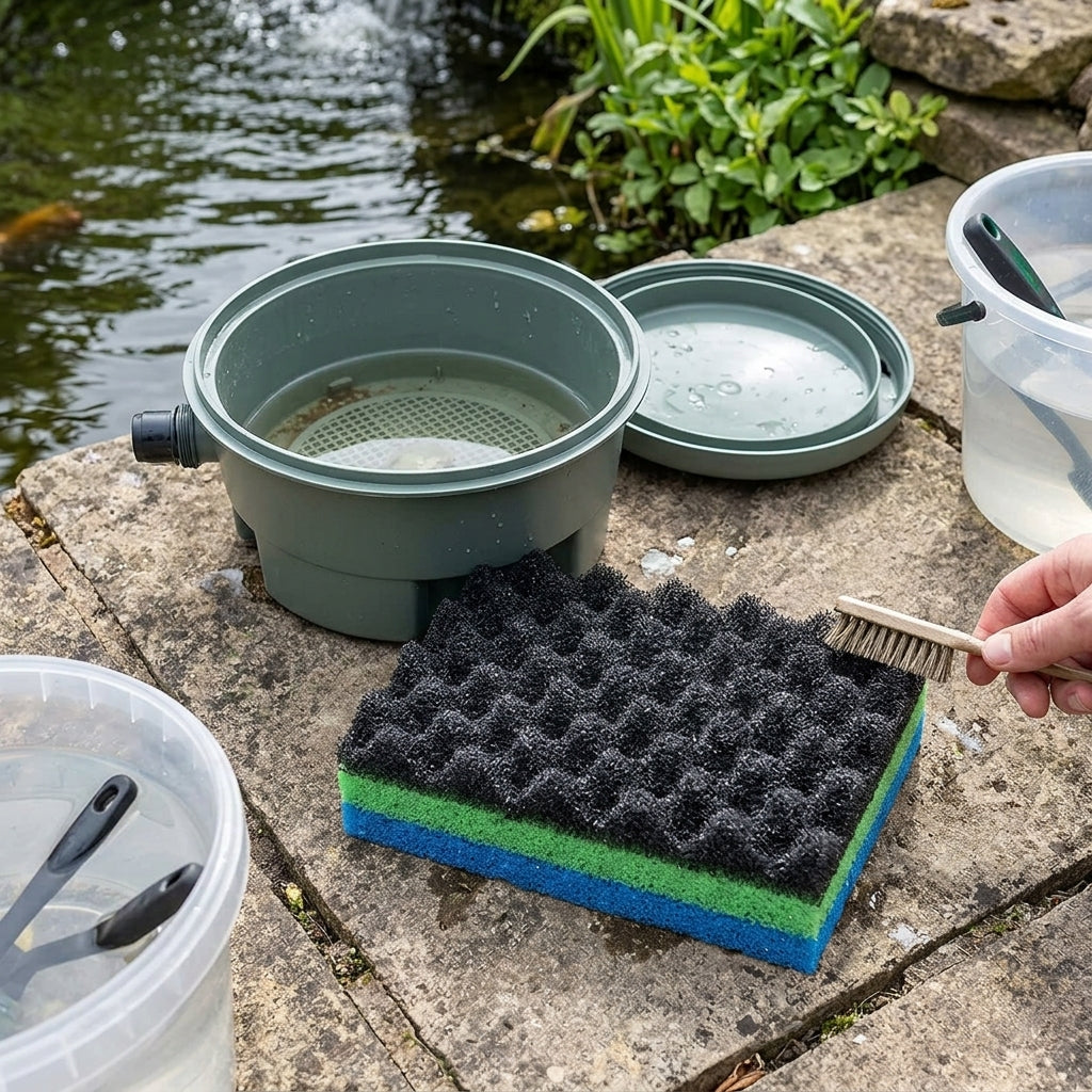 Replacement foam set for minipond filters