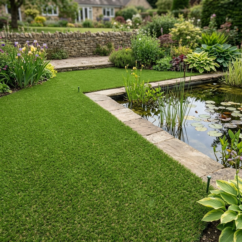 4m x 3m artificial grass, 38mm pile depth