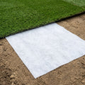 2m x 1m artificial grass underlay geotextile weed barrier