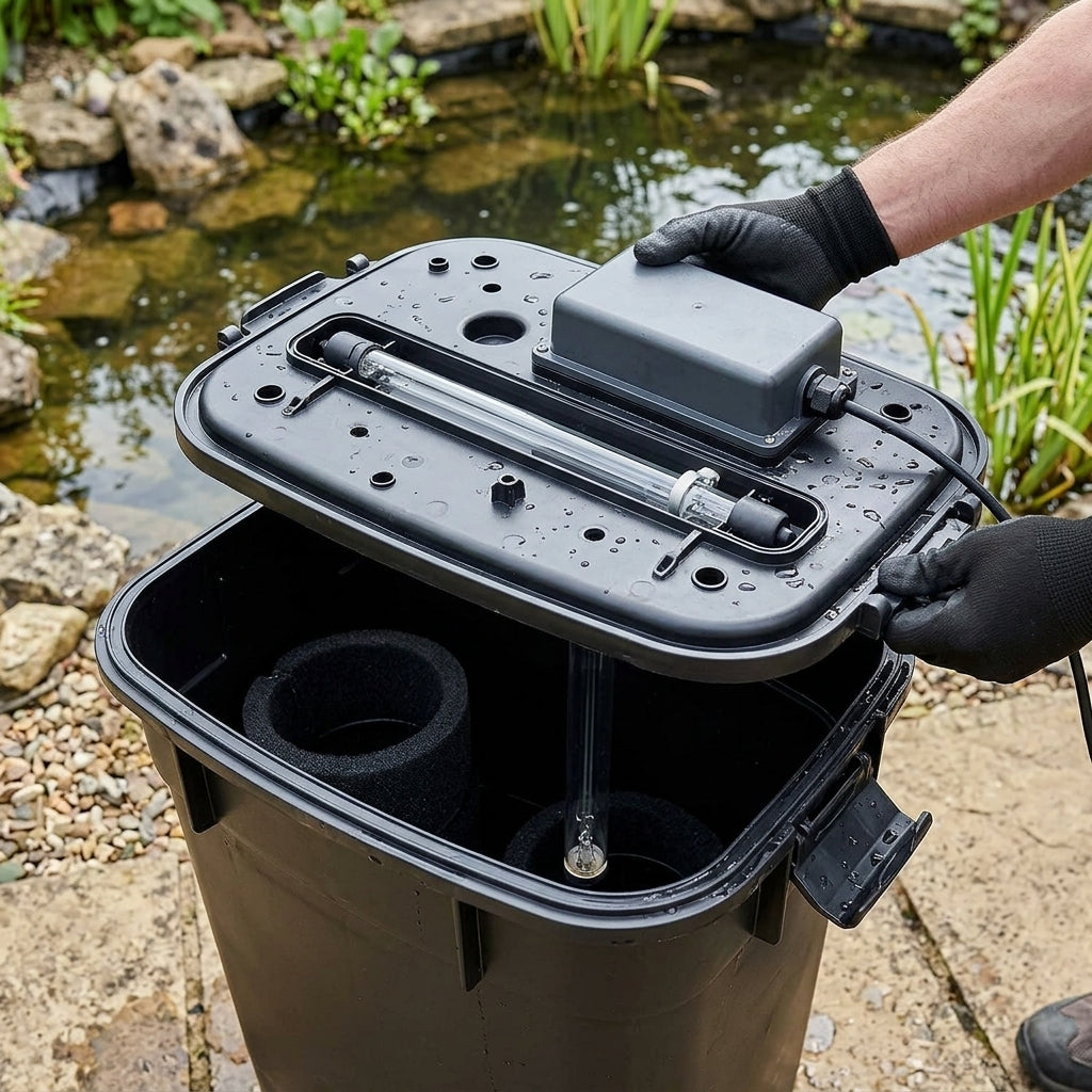 Replacement Lid with Ballast, Quartz and UV for 10000 Pond Filter