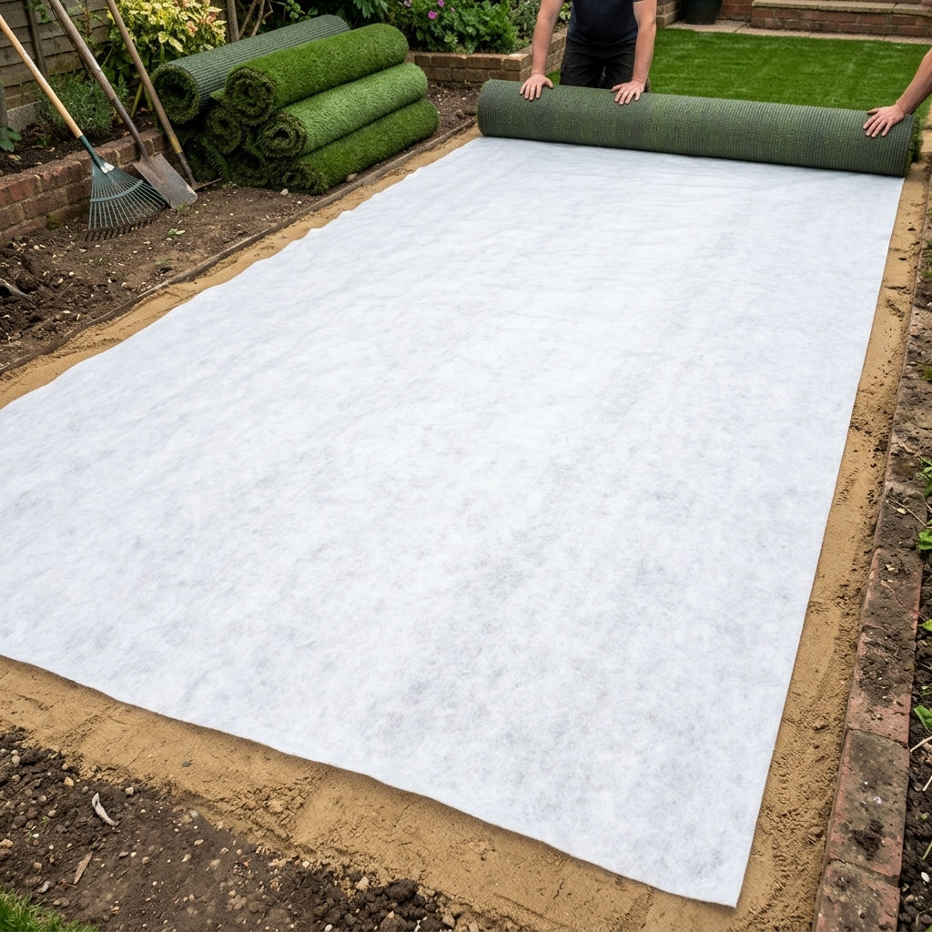 Artificial Grass Underlay 4m × 9m Geotextile Weed Barrier