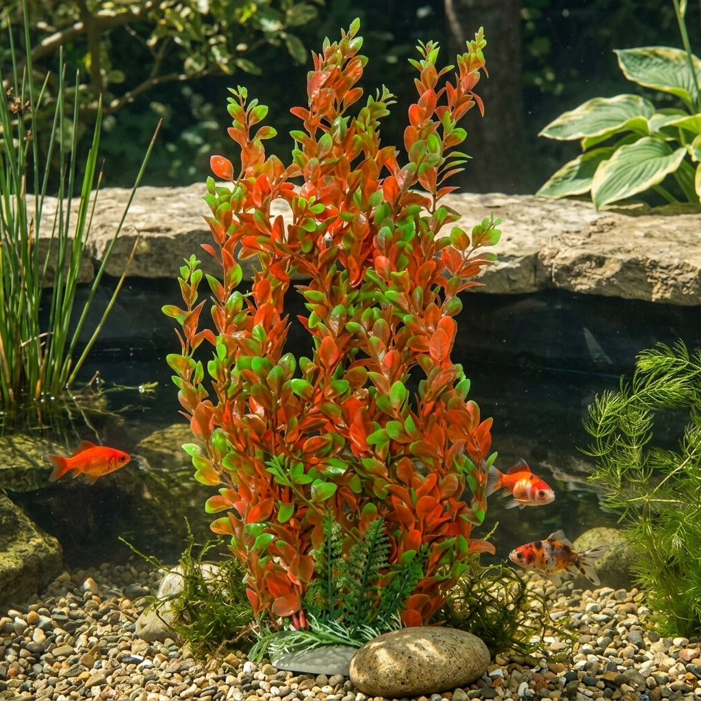 50cm Artificial Underwater Pond Plant – Decorative Aquatic Feature