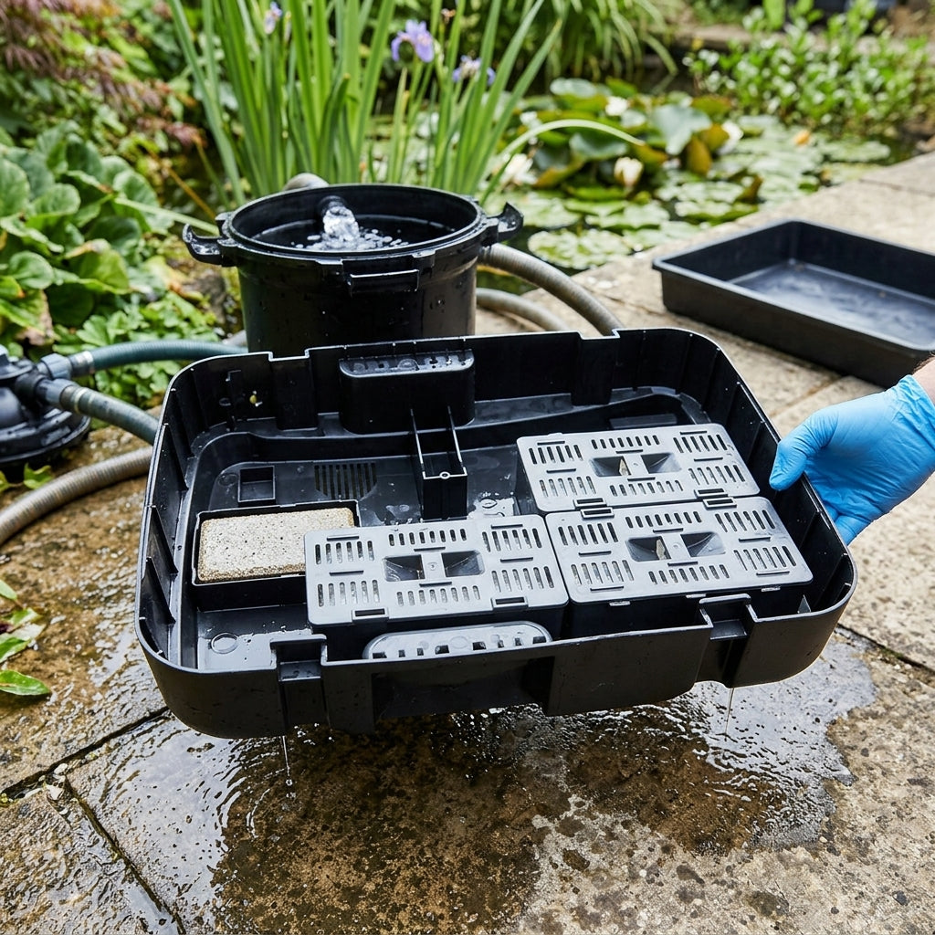 35x25x12cm Outer Cage for Pond Filter with Bio Media Boxes