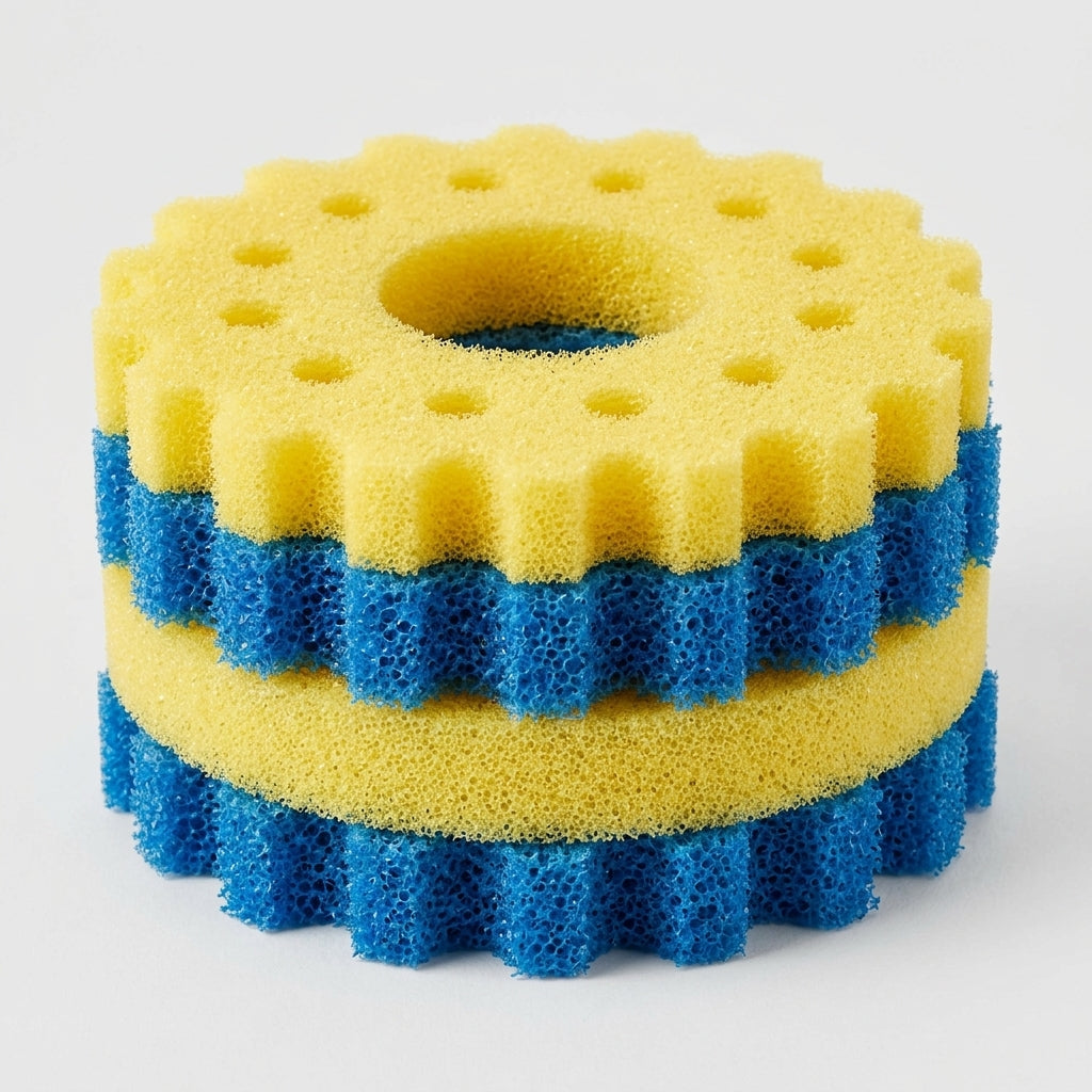 22.5cm Replacement Foam Set for Pressurised Pond Filter, 4 Piece (view 2)