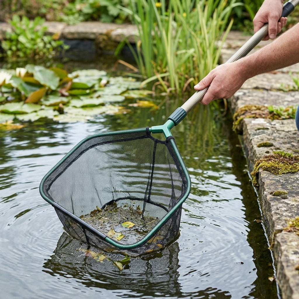 30cm Sludge Net Head with 1mm Mesh for Pond Cleaning