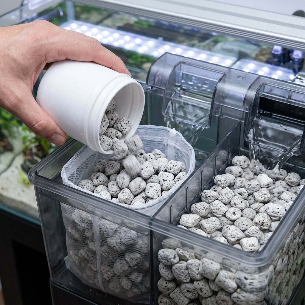 250ml Biological Filter Media for Aquariums – High Surface Area