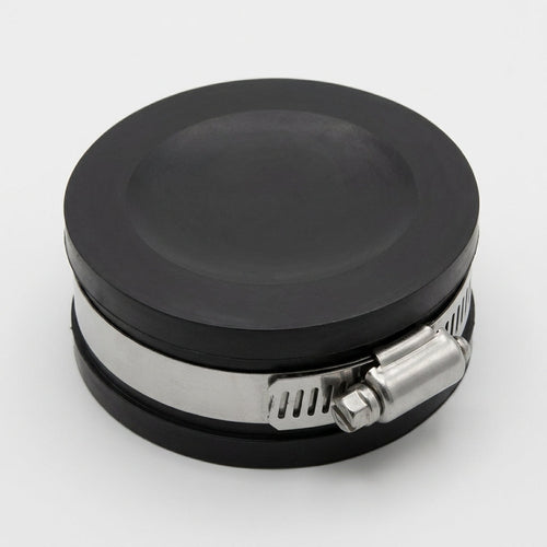 1.5 Inch End Cap Flexible Rubber Pipe Stop (view 2)