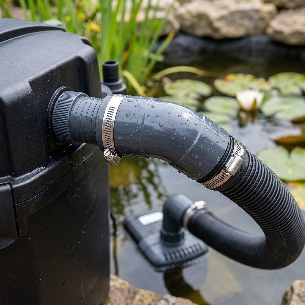 90mm 45° Elbow Pipe Fitting Grey