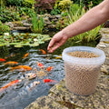 0.5cm Pond Fish Food Staple Pellets - 1L/400g