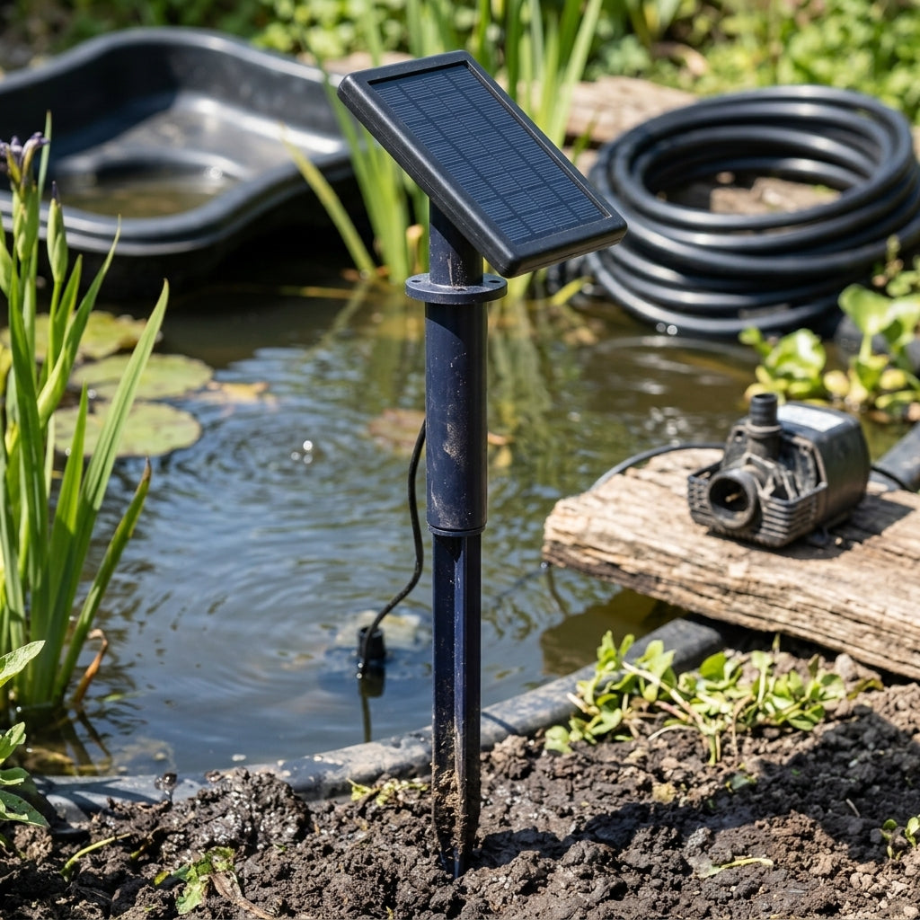 Solar Panel Spike Set for Pond Solar Pumps