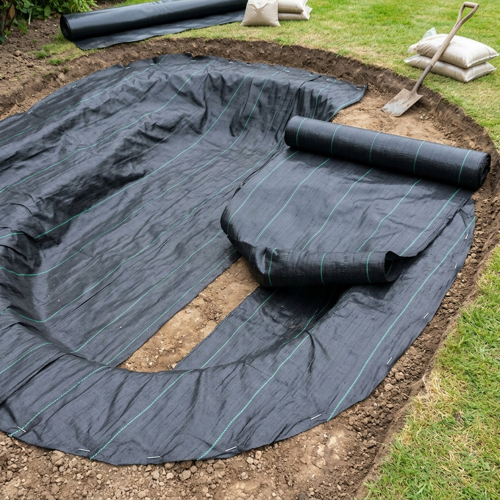 4m x 5m Artificial Grass Underlay Geotextile