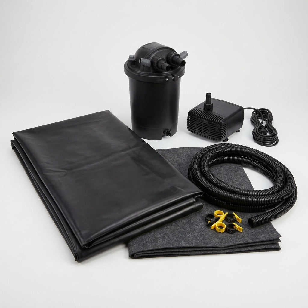 4500 Litre Pond Kit with Liner, Underlay and Filter System (view 2)