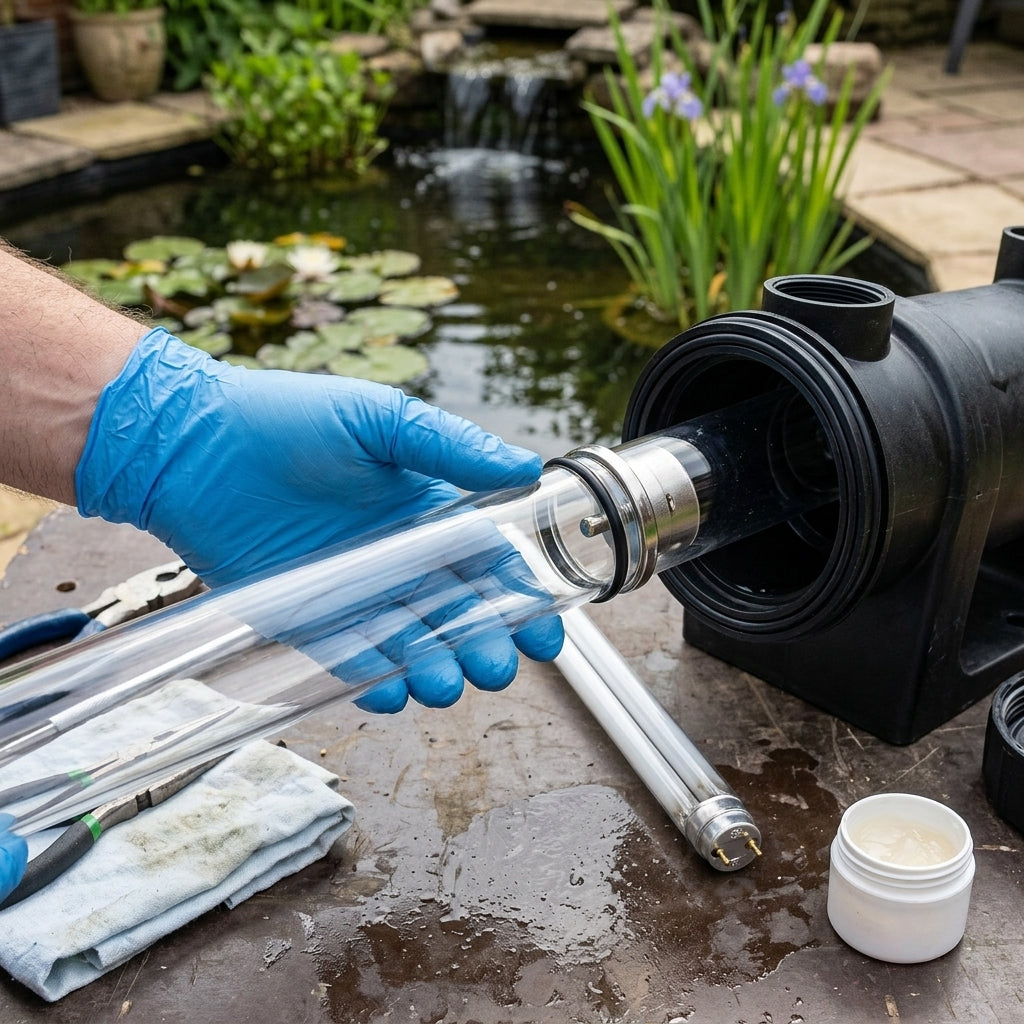 36W UVC Quartz Sleeve for Pond UV Clarifiers
