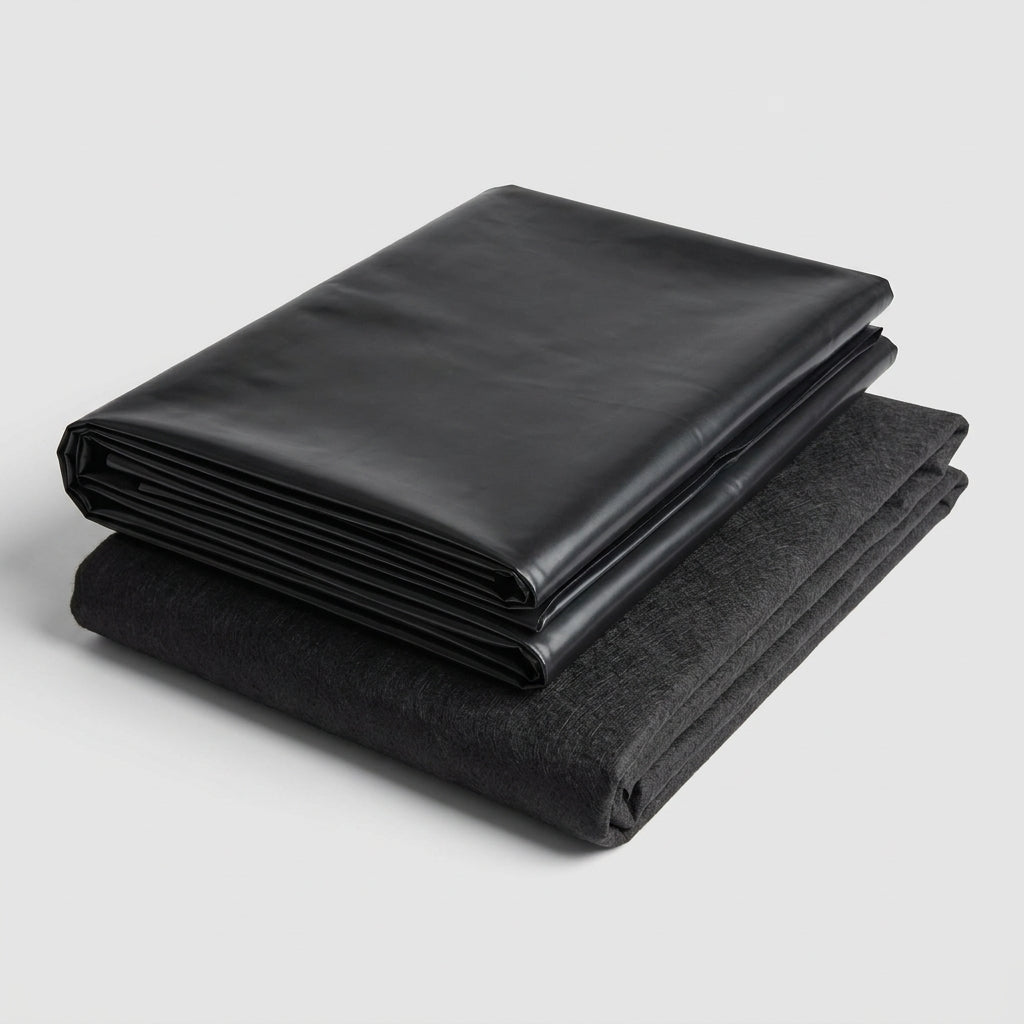 7m x 5.5m Pond Liner with Underlay, 40 Year Guarantee, LDPE 0.3mm (view 2)