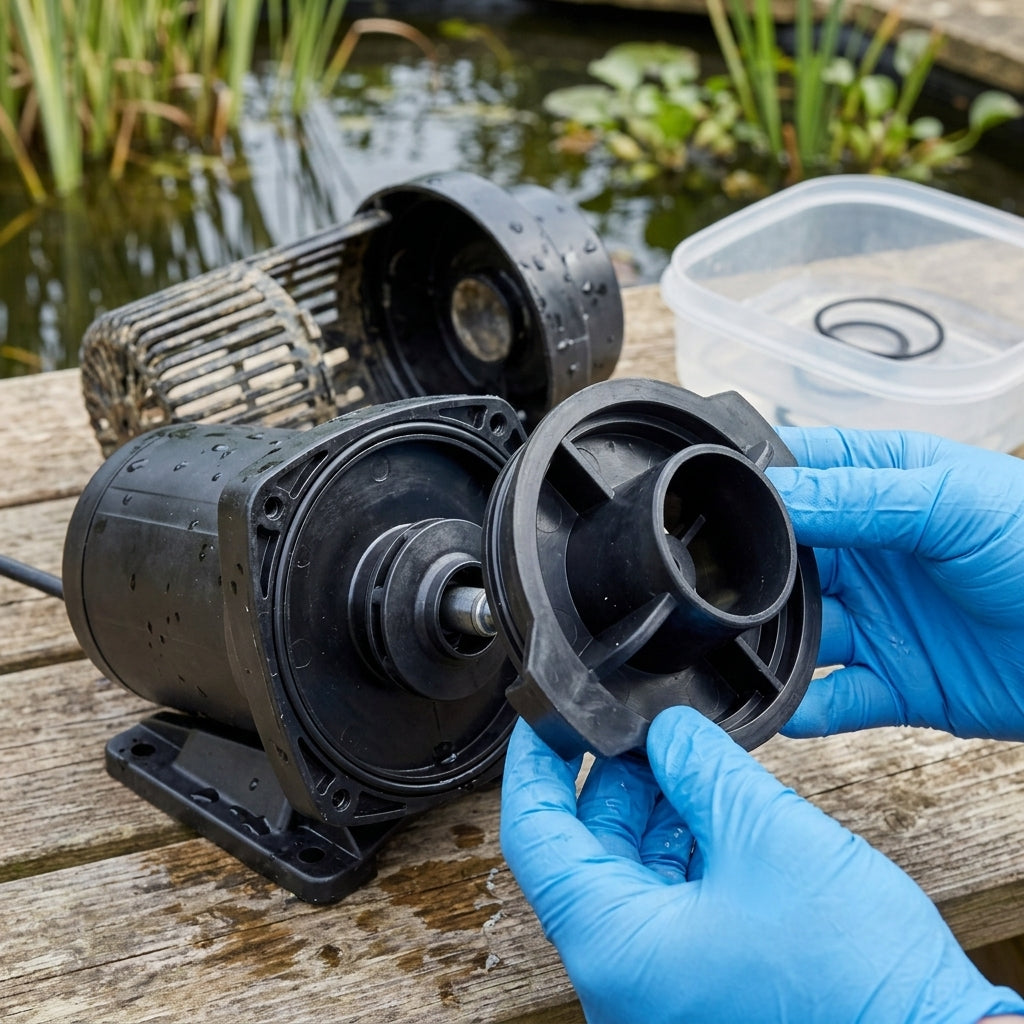 Pump Chamber and O-Ring for Pond Pump Replacement