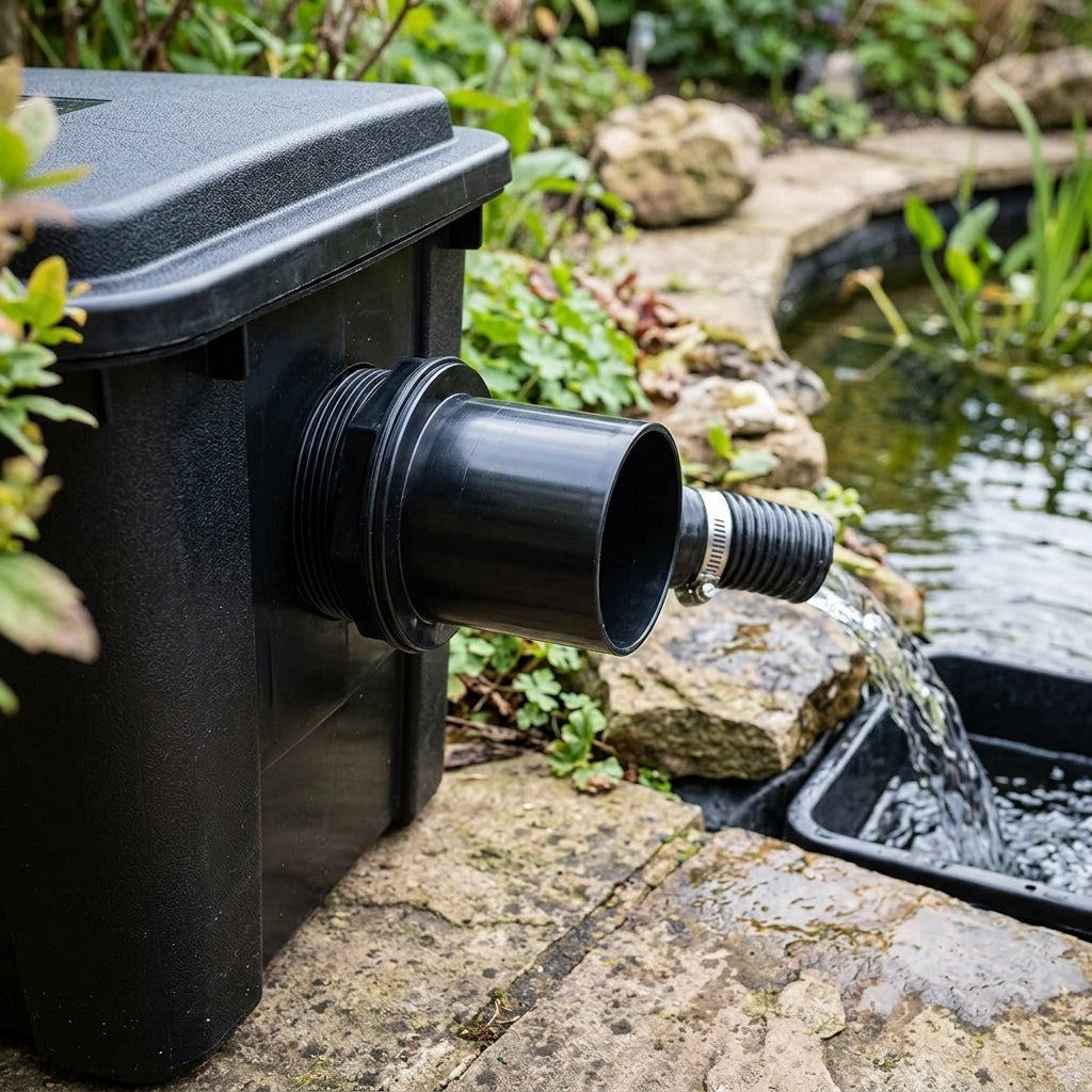 70mm Outlet for 12000 Box Filter, 90mm Length