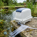 Air Pump with Aluminium Alloy Casing and 8-Way Manifold