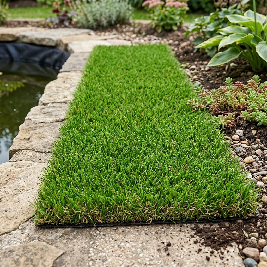 2m x 9m artificial grass with 38mm pile for gardens