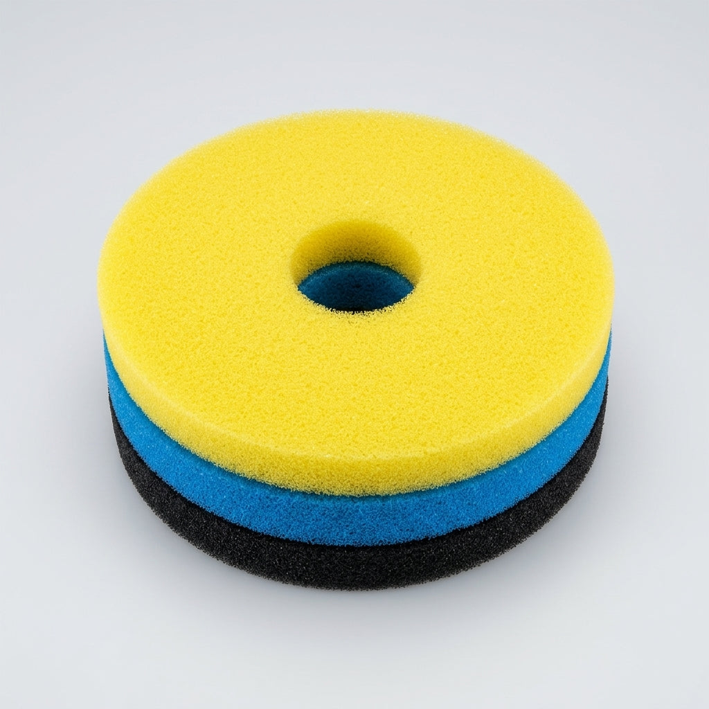 28.5cm Replacement Filter Foams Set for Pond Filters – Pack of 3 (view 2)