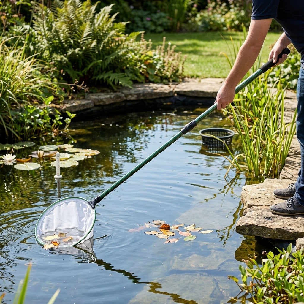 1.8m Telescopic Pond Net System with Standard Skimmer Head