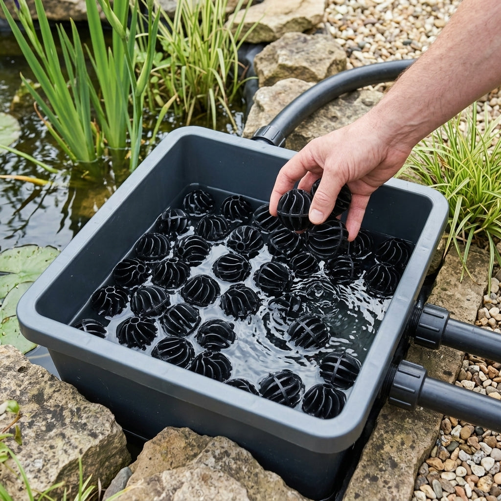 Bio Media Balls for 3000 & 4500 Pond Filters – Bag of 20