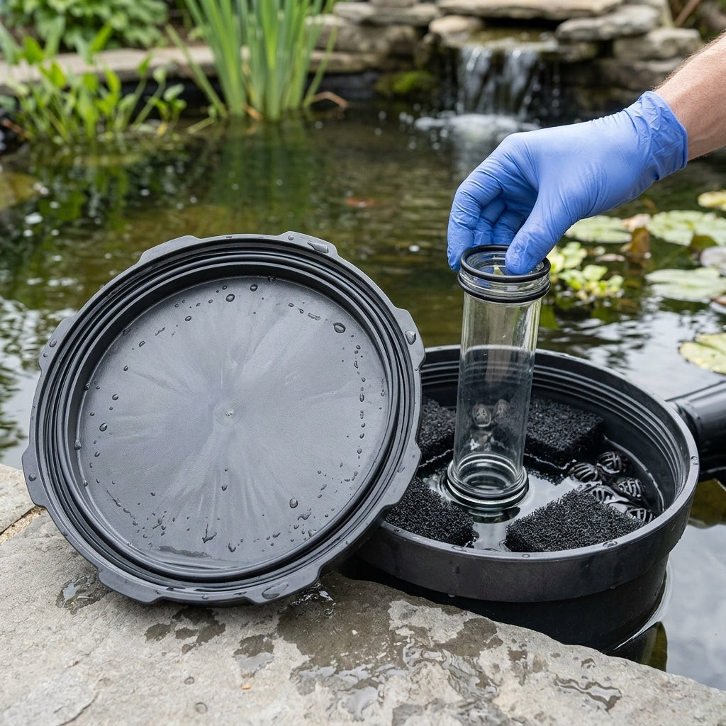 Replacement O-Ring Set for 4500 Pond Filter – Lid & Quartz Sleeve Seals