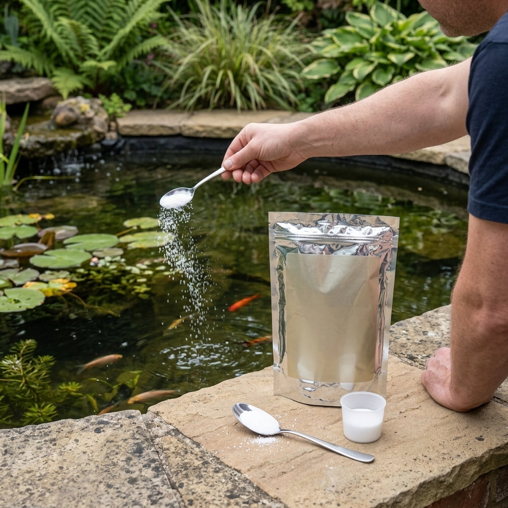 Pond Tonic Salt for 4,500 Litres – General Pond Health Treatment 1kg