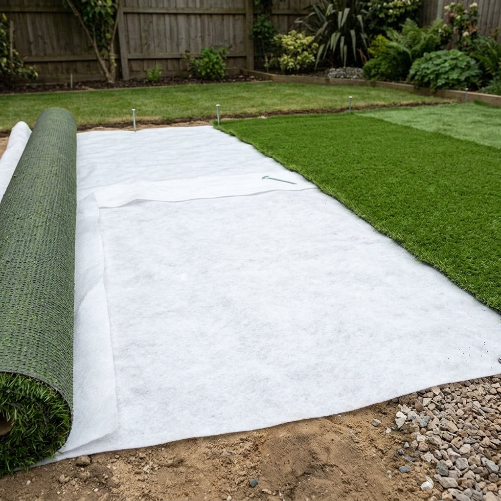 4m × 3m Artificial Grass Underlay Geotextile