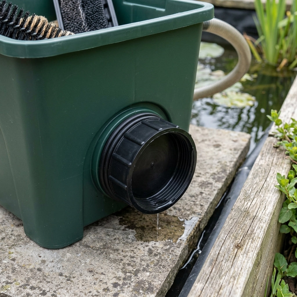 Sludge Cap with O-Ring for Large Pond Filter Units
